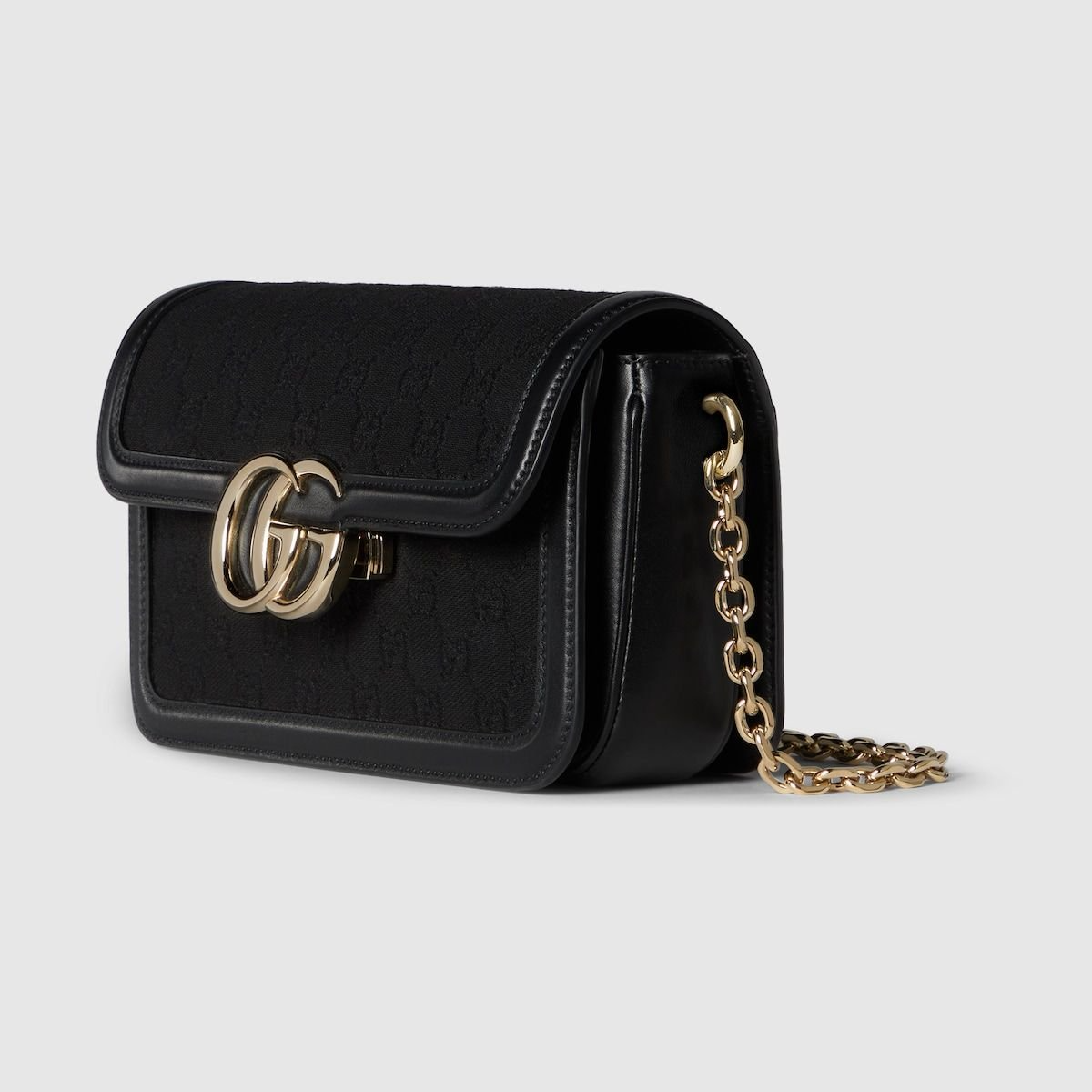 Túi Gucci Go Small Shoulder Bag ‘Black’ 826761-FAEKK-1000 - Ảnh 4