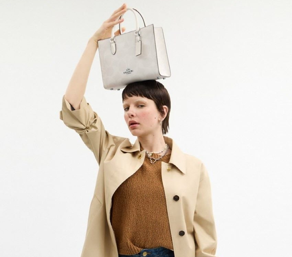 Túi Coach Maggie 25 'Chalk' CAL28-SVXU5 - Ảnh 3