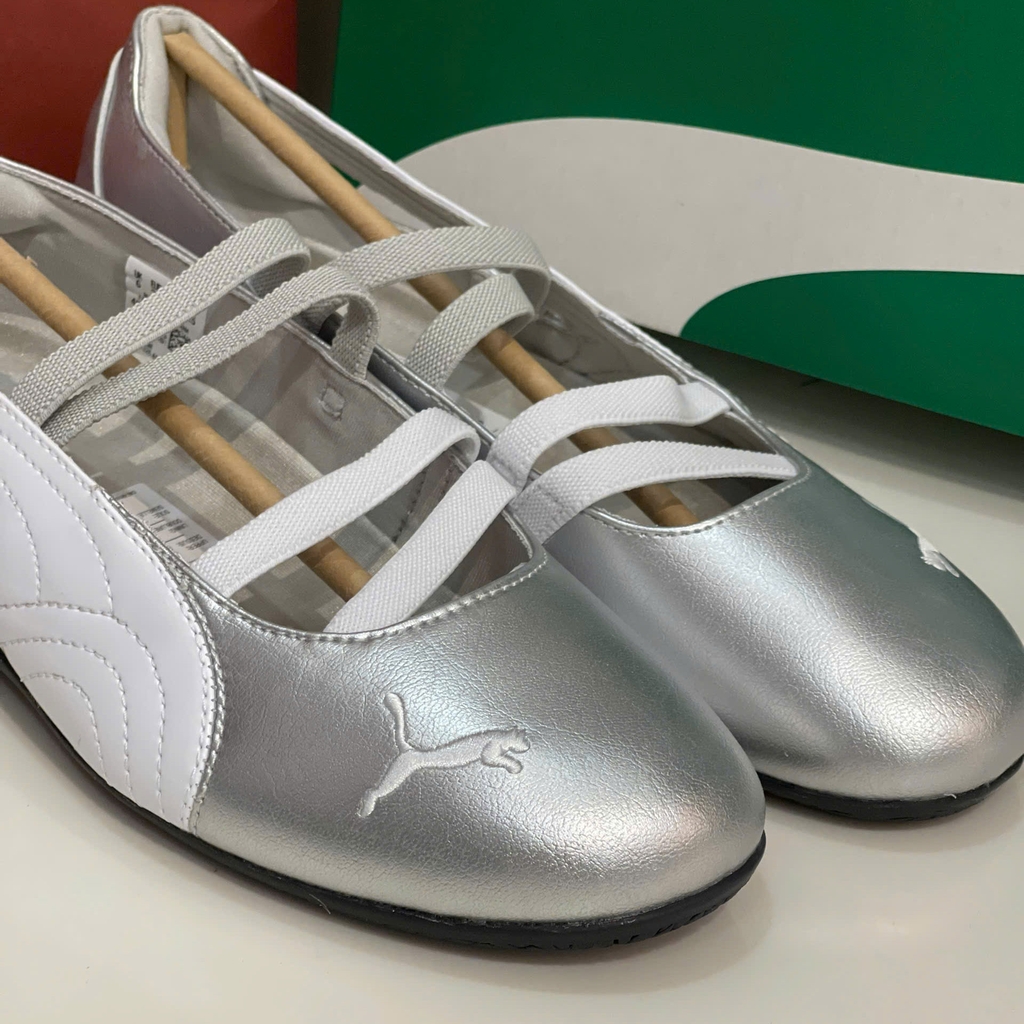 Giày Puma Speedcat ‘Ballet Silver’ 401581-01 - Ảnh 5