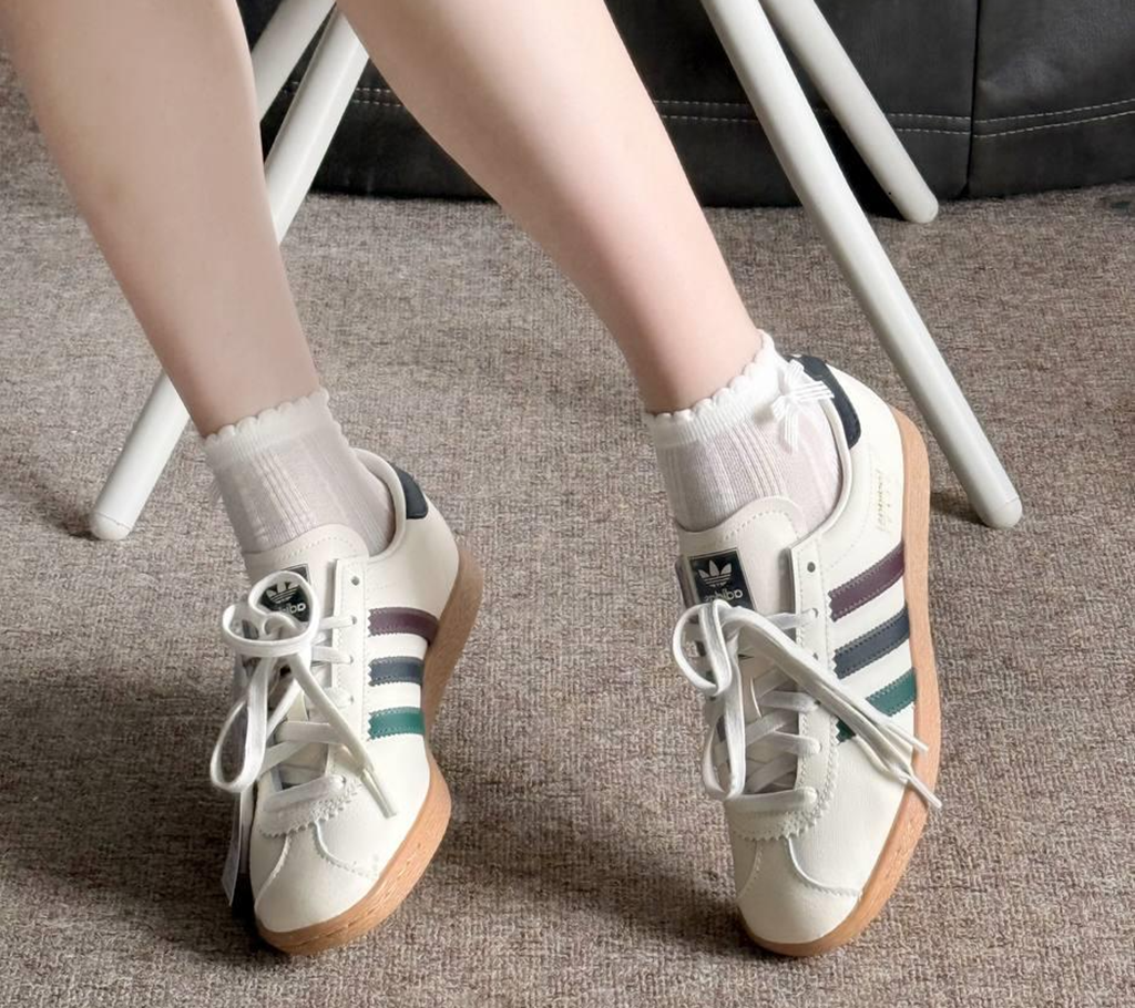 Giày Adidas STADT ‘Cream Gum’ JR8312 - Ảnh 4