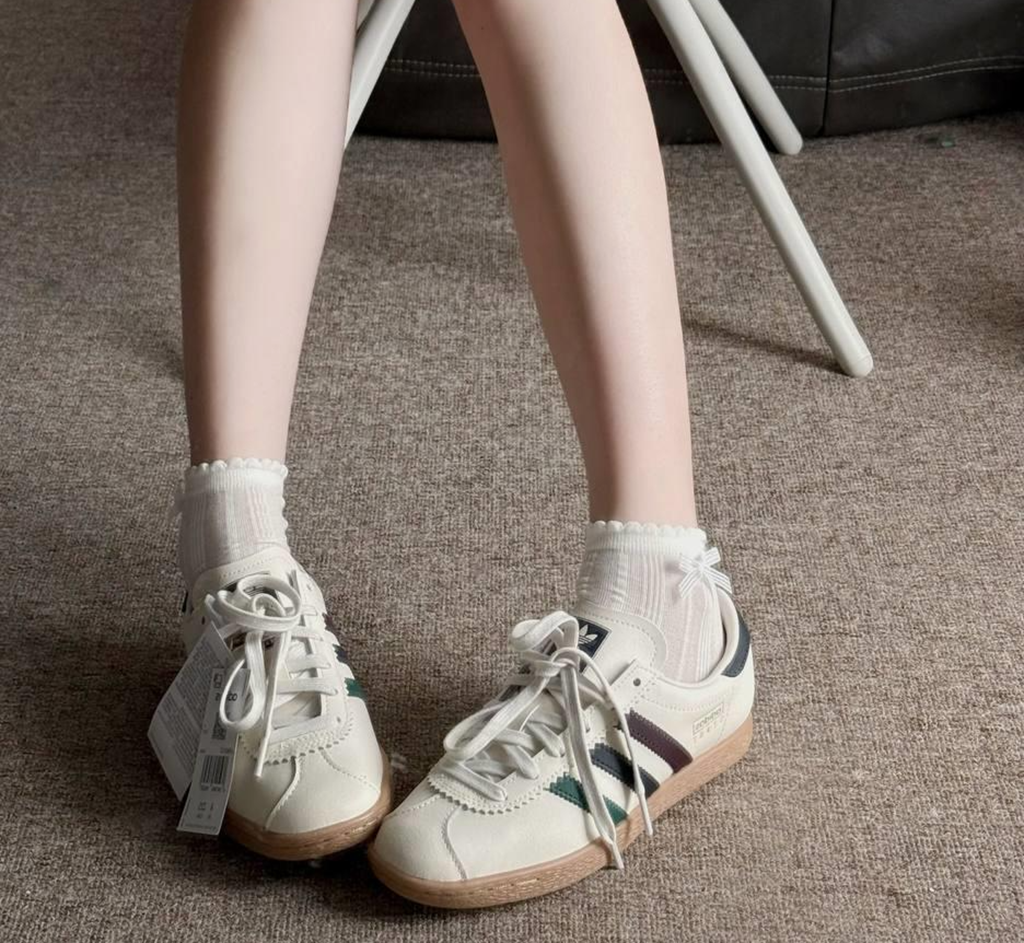 Giày Adidas STADT ‘Cream Gum’ JR8312 - Ảnh 5