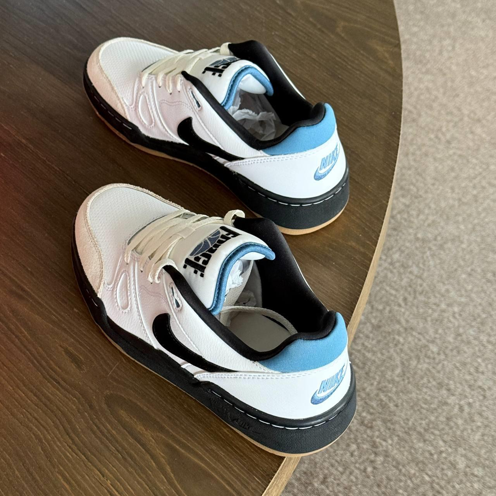 Giày Nike Full Force Low ‘White Black Aegean Storm’ HJ7973-100 - Ảnh 3