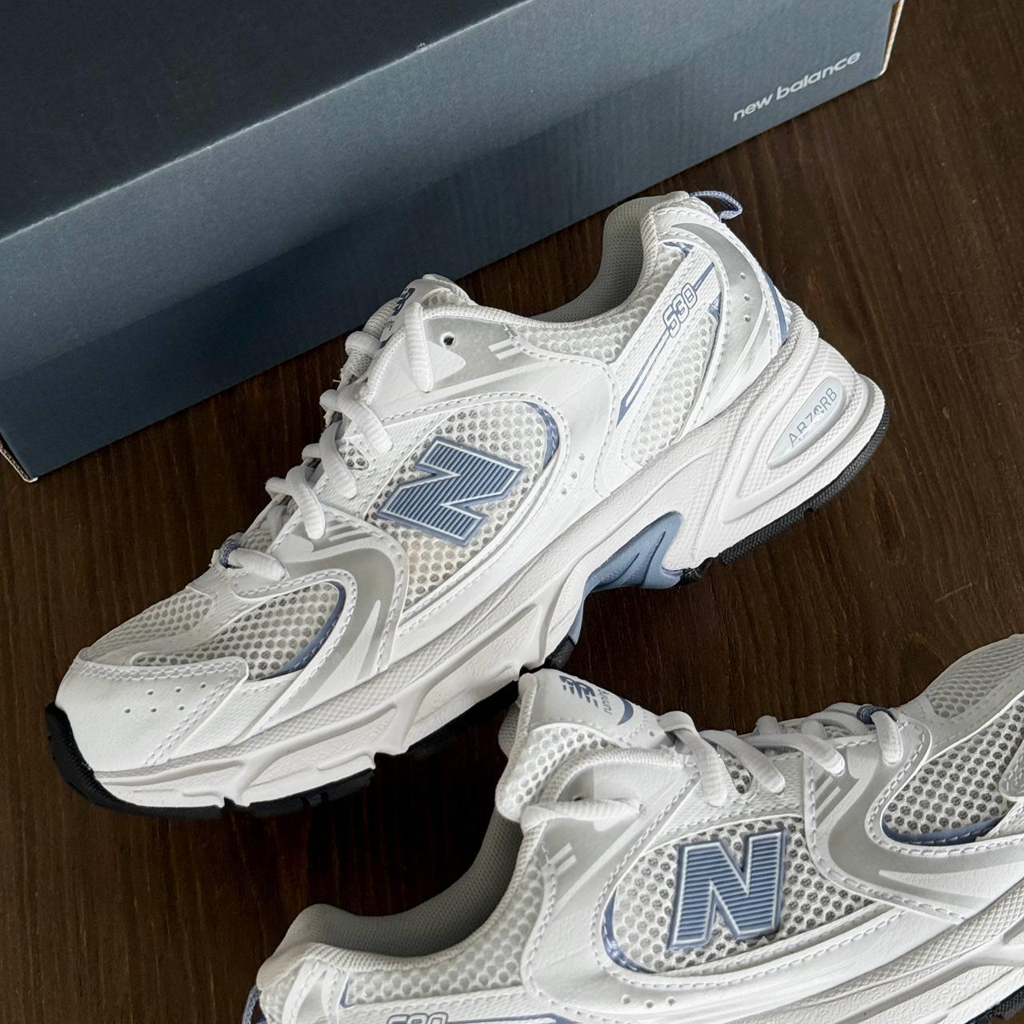 Giày New Balance 530 Running ‘White Purple’ GR530JWD - Ảnh 5