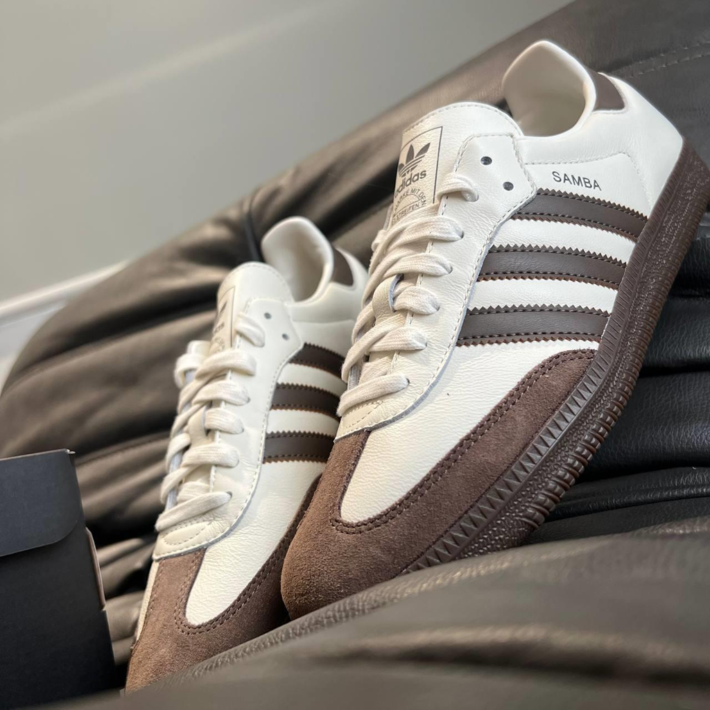 Giày Adidas Samba OG 'Off White Earth Strata' JI1991 - Ảnh 5