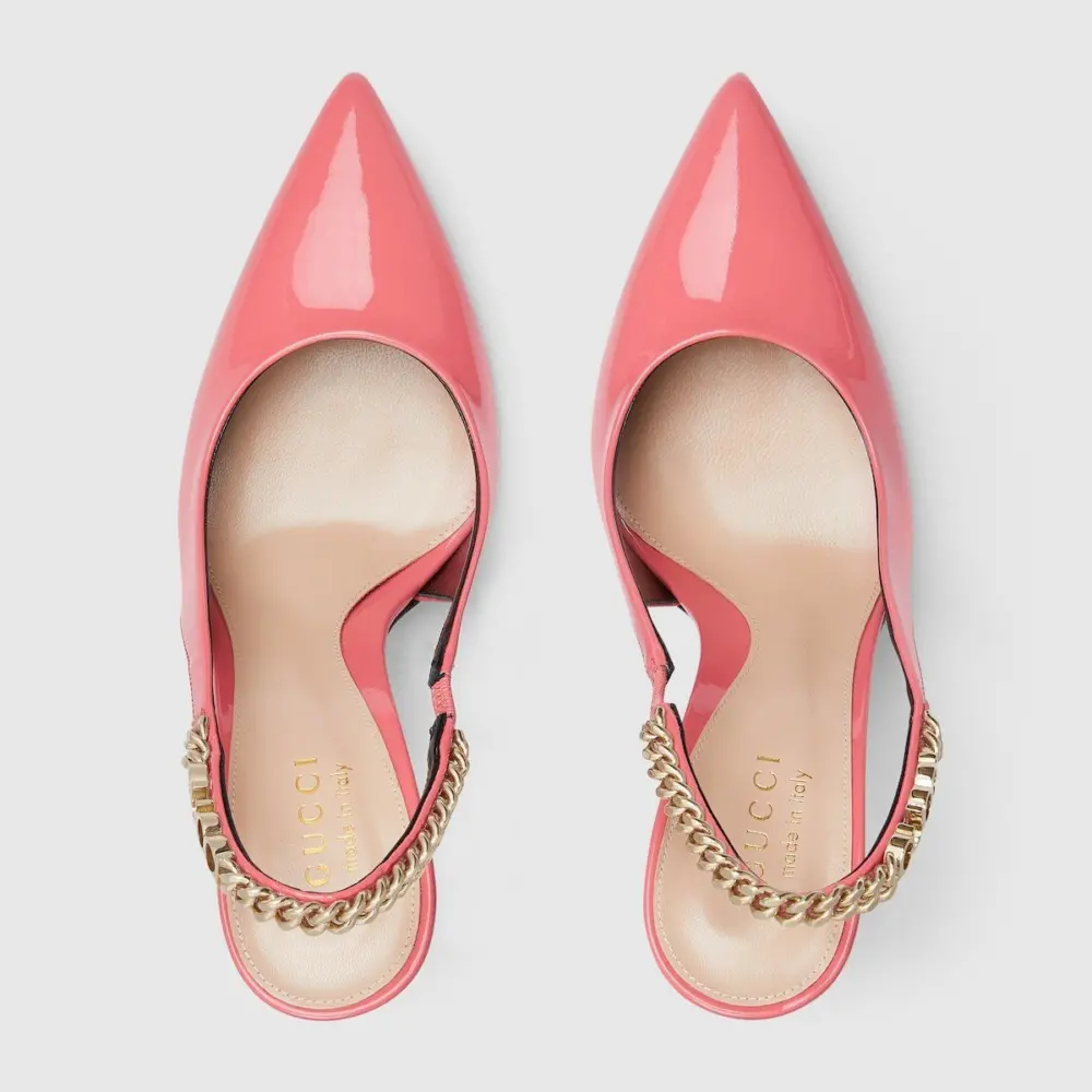 Alternative view of Giày Gucci Signoria Slingback Pump ‘Pink’ 783821-BNC80-5866