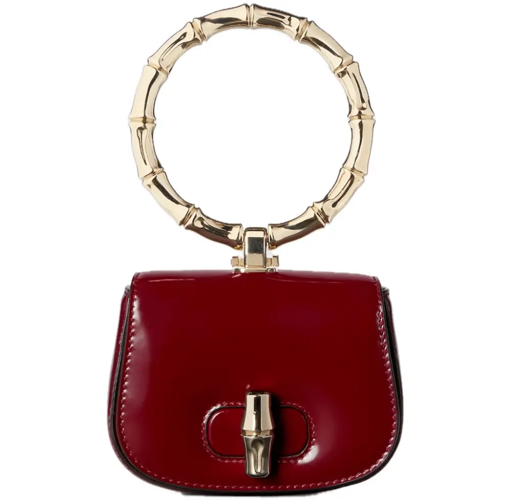 Túi Gucci Bamboo Night Super Mini Bag ‘Red’ 828239-AACY9-6207