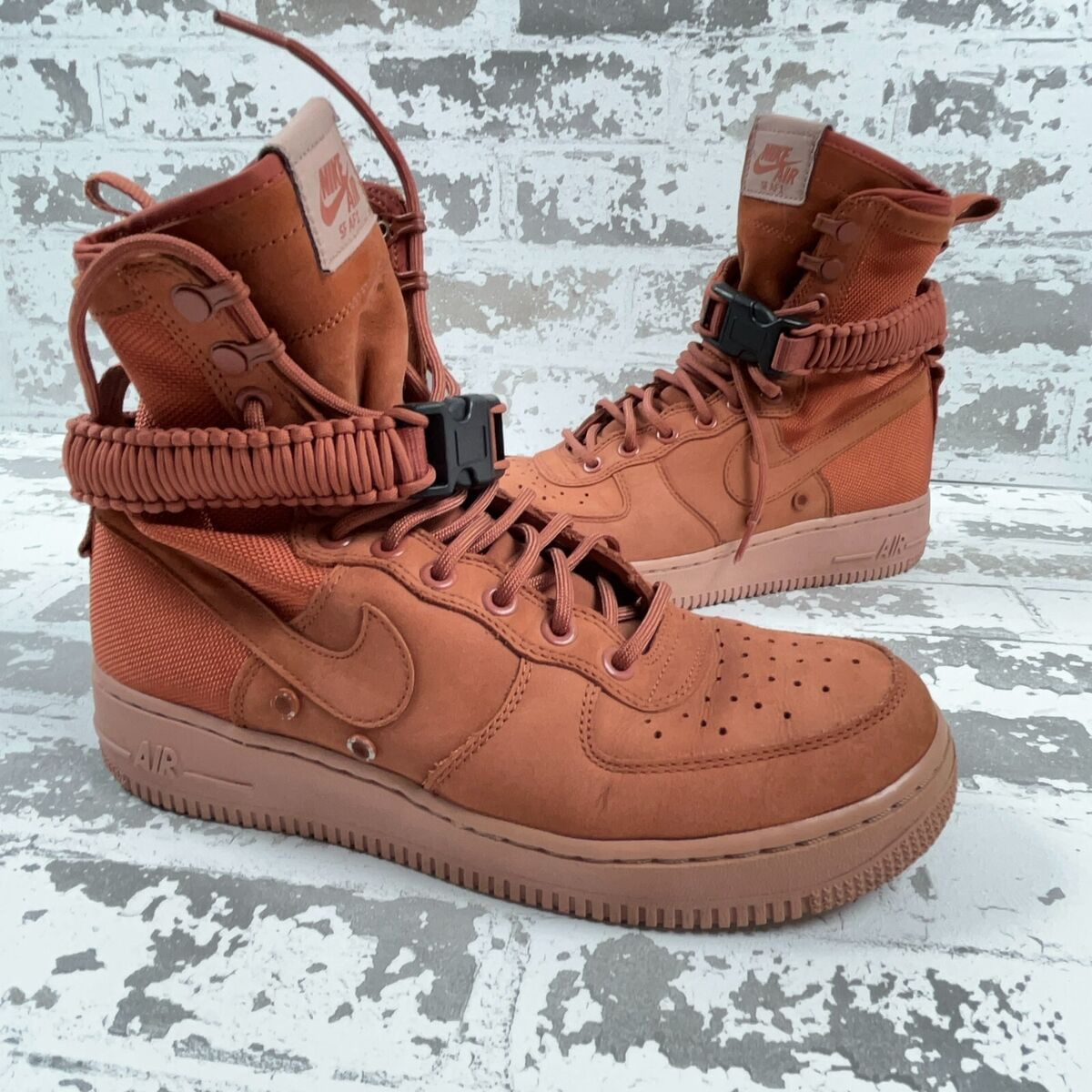 Giày Nike Sf Af1 ‘Dusty Peach Dusty Peach’ 857872-202 - Ảnh 4