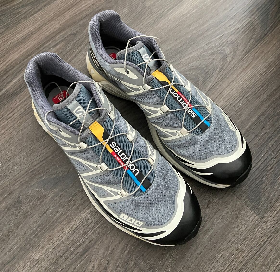 Giày Salomon S/LAB XT-6 Softground LT ADV ‘Monument’ L41014300 - Ảnh 4