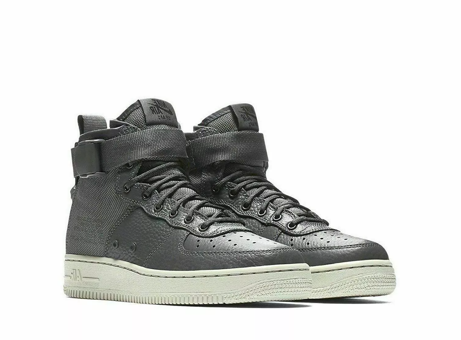 Giày Nike SF Air Force 1 Mid GS ‘Dark Grey Bone’ AJ0424-002 - Ảnh 3