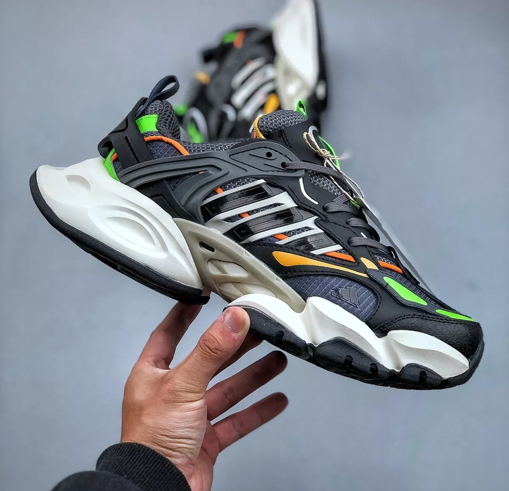 Giày Adidas Vento XLG Deluxe ‘Black Orange Green’ IH7801 - Ảnh 3