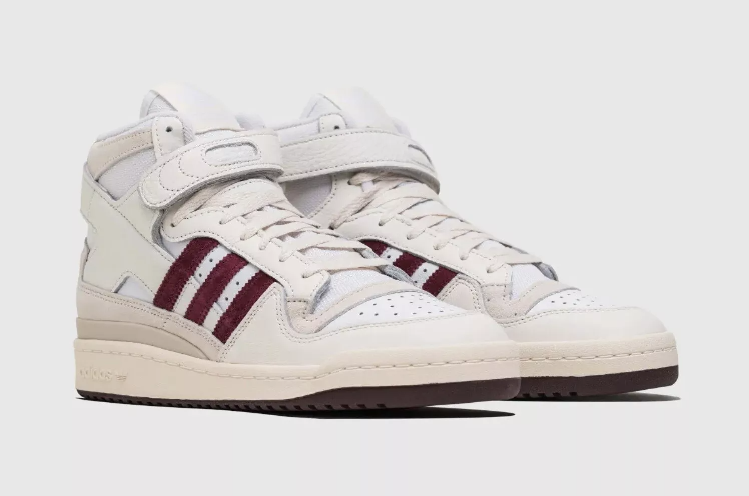 Alternative view of Giày Adidas Forum Hi ‘Packer White Maroon’ GX1520