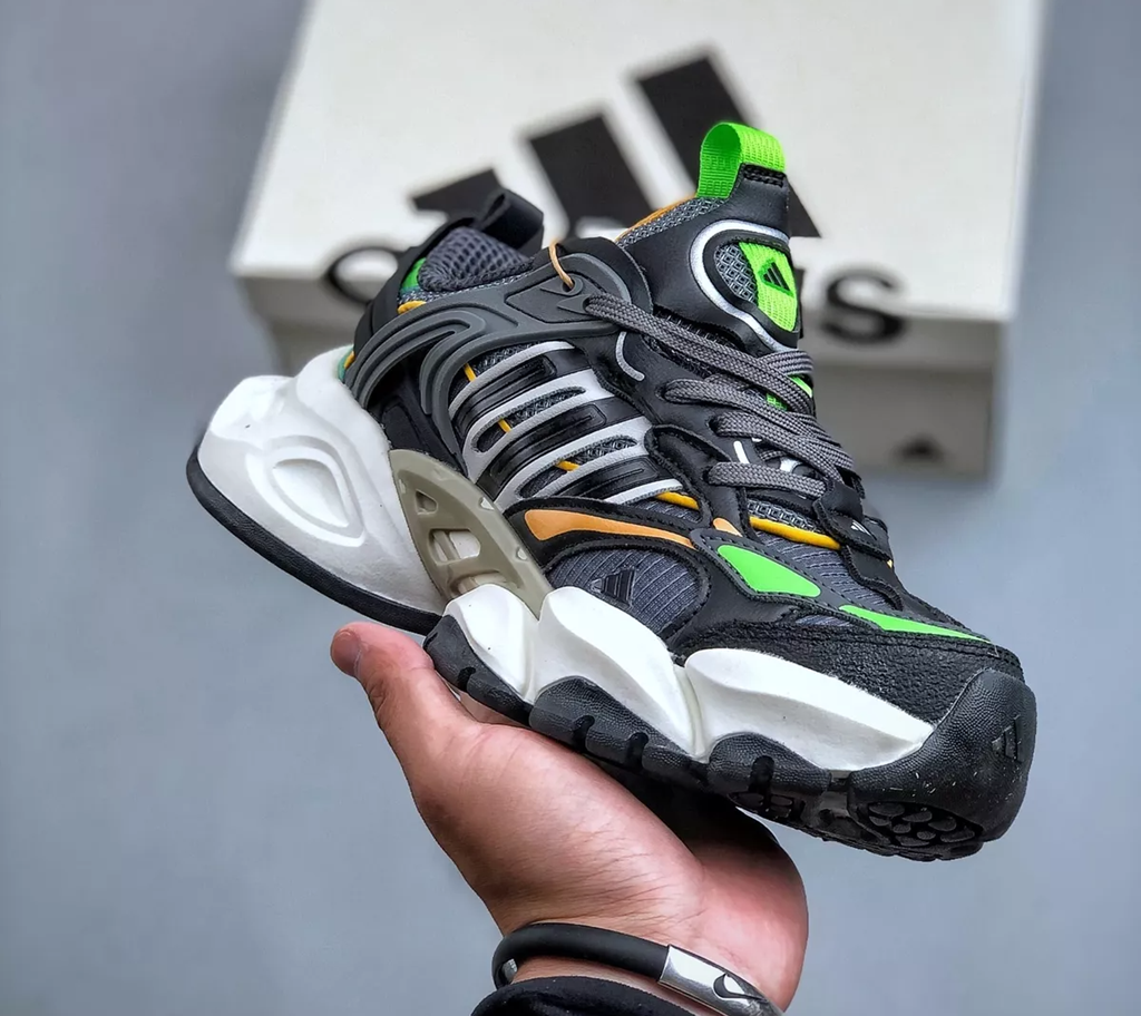 Giày Adidas Vento XLG Deluxe ‘Black Orange Green’ IH7801 - Ảnh 4