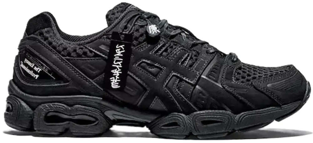Giày Asics Gel-Nimbus 9 x The Ennoy Professional ‘Triple Black’ 1201A901-001