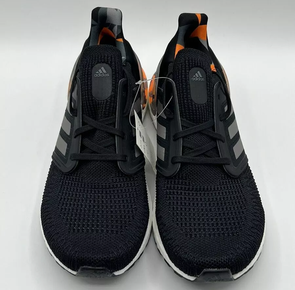 Giày Adidas UltraBoost 20 ‘Black Signal Orange Camo’ H67280 - Ảnh 5