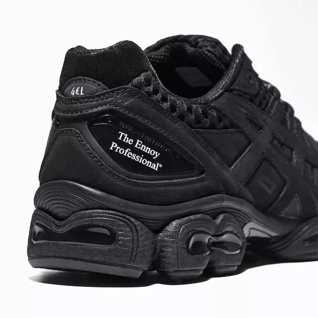 Giày Asics Gel-Nimbus 9 x The Ennoy Professional ‘Triple Black’ 1201A901-001 - Ảnh 3