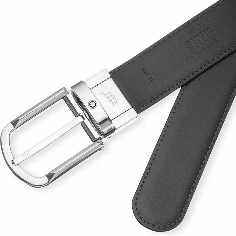 Thắt Lưng MontBlanc Reversible Leather Men’s Belt 111080 - Ảnh 4