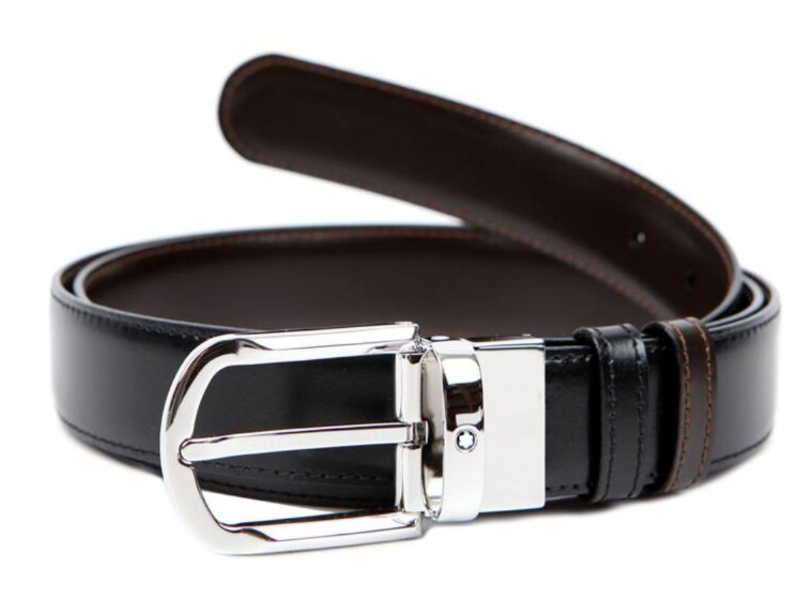 Thắt Lưng MontBlanc Reversible Leather Men’s Belt 111080 - Ảnh 3