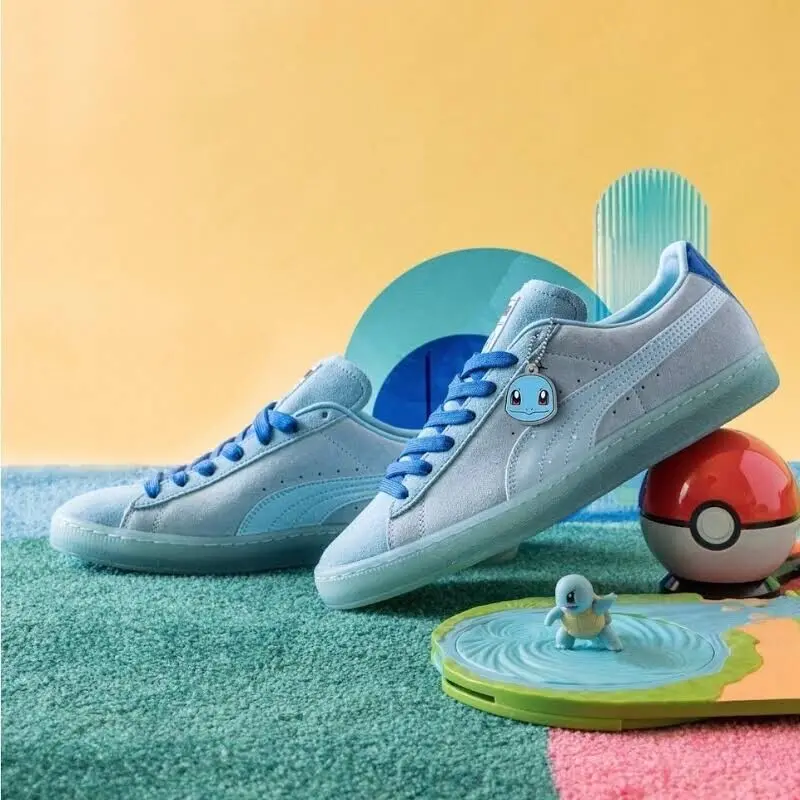 Giày Puma Suede ‘Pokémon Squirtle’ 387326-01 - Ảnh 3