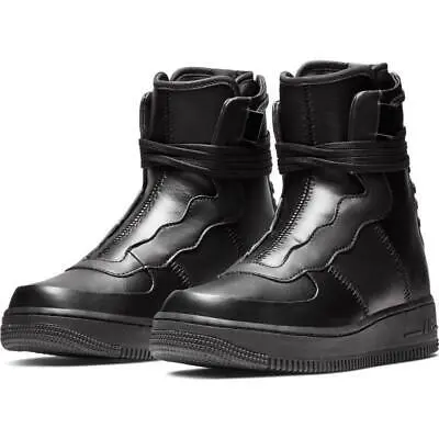 Giày Nike Air Force 1 Rebel XX ‘Triple Black’ AO1525-001 - Ảnh 4