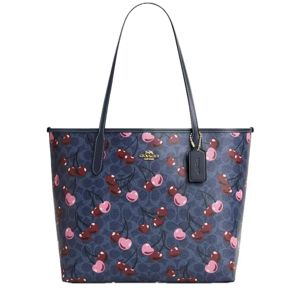 Túi Coach City Tote Bag ‘Navy’ CY691-IMDEI
