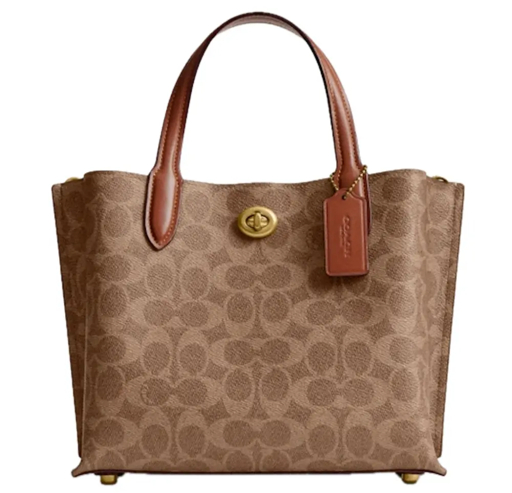 Túi Coach Willow Tote 24 ‘Tan’ C8562-B4XHG