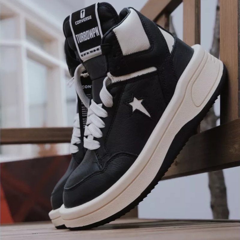 Giày Converse x Drkshdw Turbowpn ‘Black Cream’ A03945C - Ảnh 4