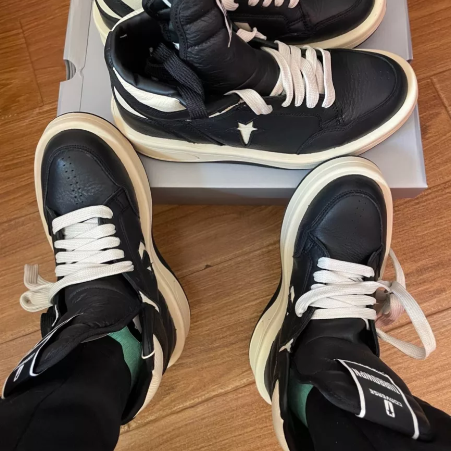 Alternative view of Giày Converse x Drkshdw Turbowpn ‘Black Cream’ A03945C