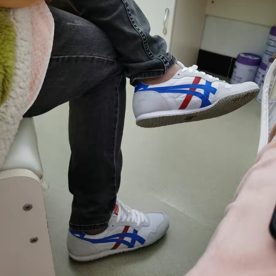 Giày Onitsuka Tiger Serrano ‘White Blue’ 1183B400-100 - Ảnh 4