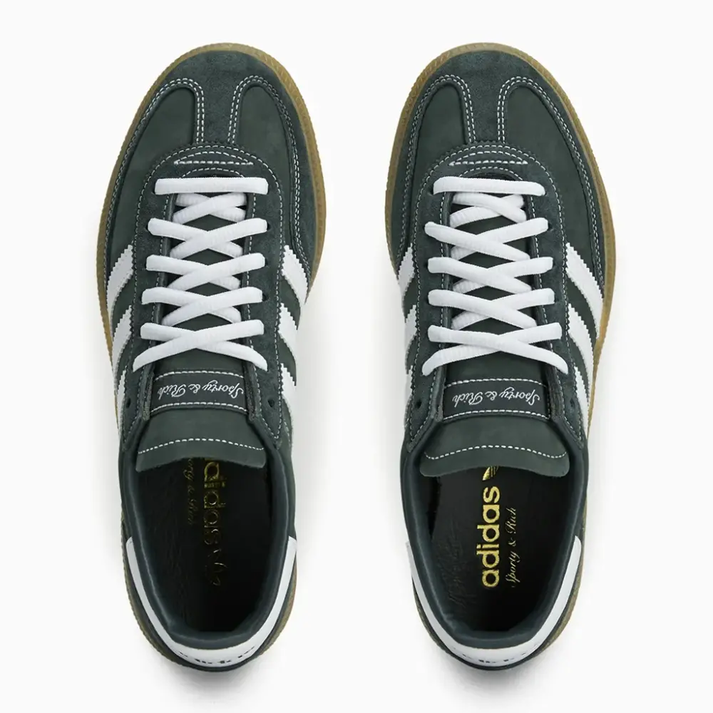 Giày Adidas Handball Spezial x Sporty & Rich ‘Dark Green’ JP7067 - Ảnh 4