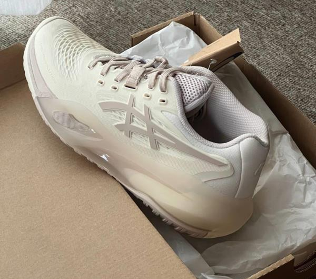 Giày Asics GEL-RESOLUTION ‘CREAM BEIGE’ 1042A279-101 - Ảnh 3