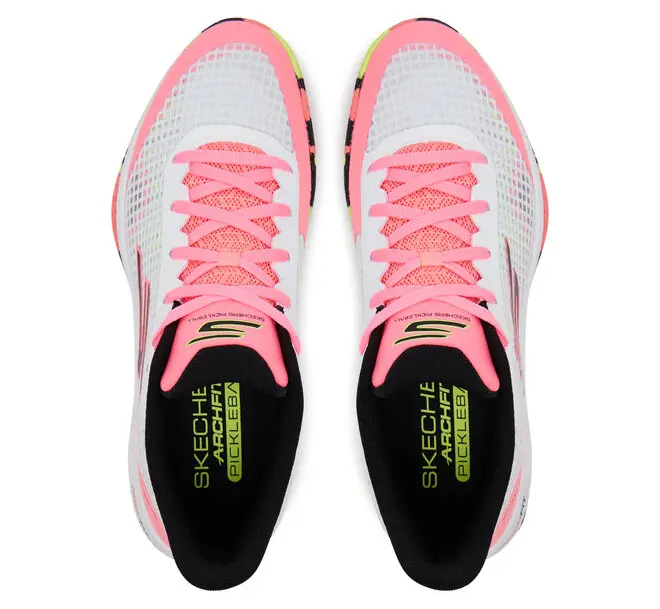 Alternative view of Giày Skechers Viper Court Pro ‘White Pink Black’ 246069C-WMLT