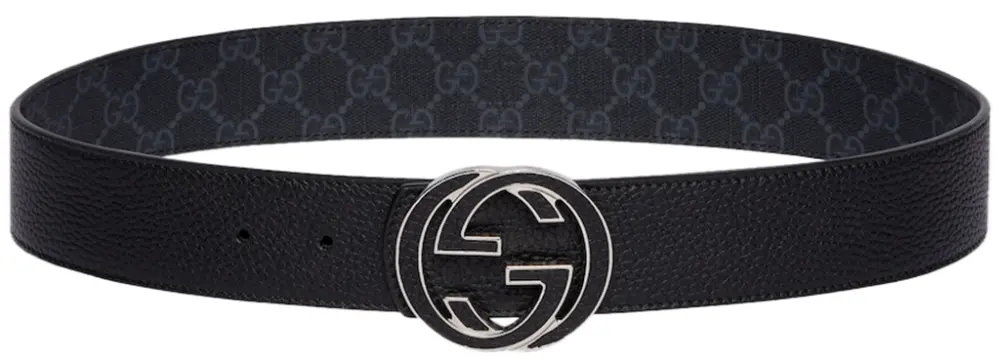 Thắt Lưng Gucci Belt Interlocking G Buckle ‘Black’ 812273-AAEB4-1000
