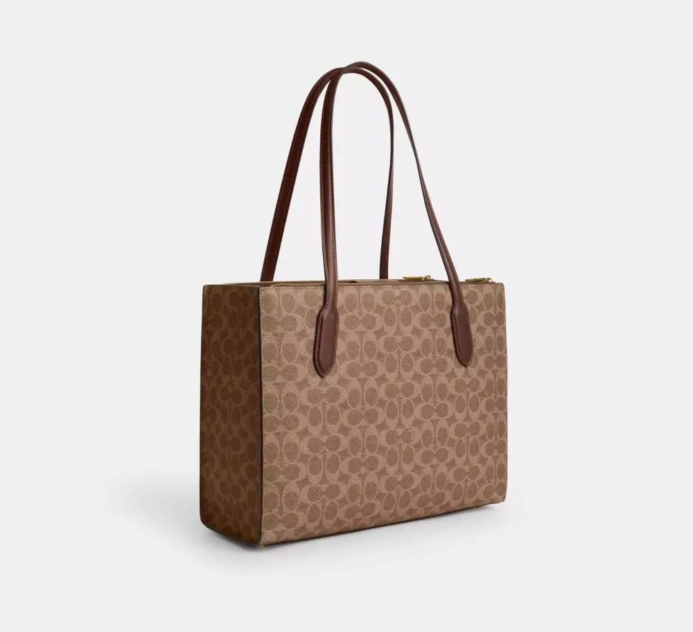 Túi Coach Tote Nina ‘Tan’ CW494-IMXHE - Ảnh 3