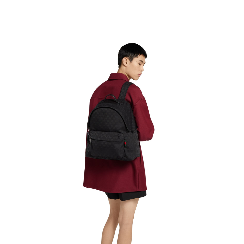 Alternative view of Balo Gucci Medium GG Backpack ‘Black’ 824624-FAEHZ-1042