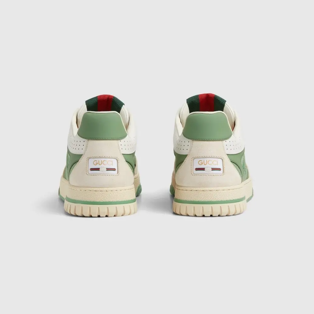 Giày Gucci Re-Web Trainer ‘Green’ 824221-AADJA-9573 - Ảnh 3