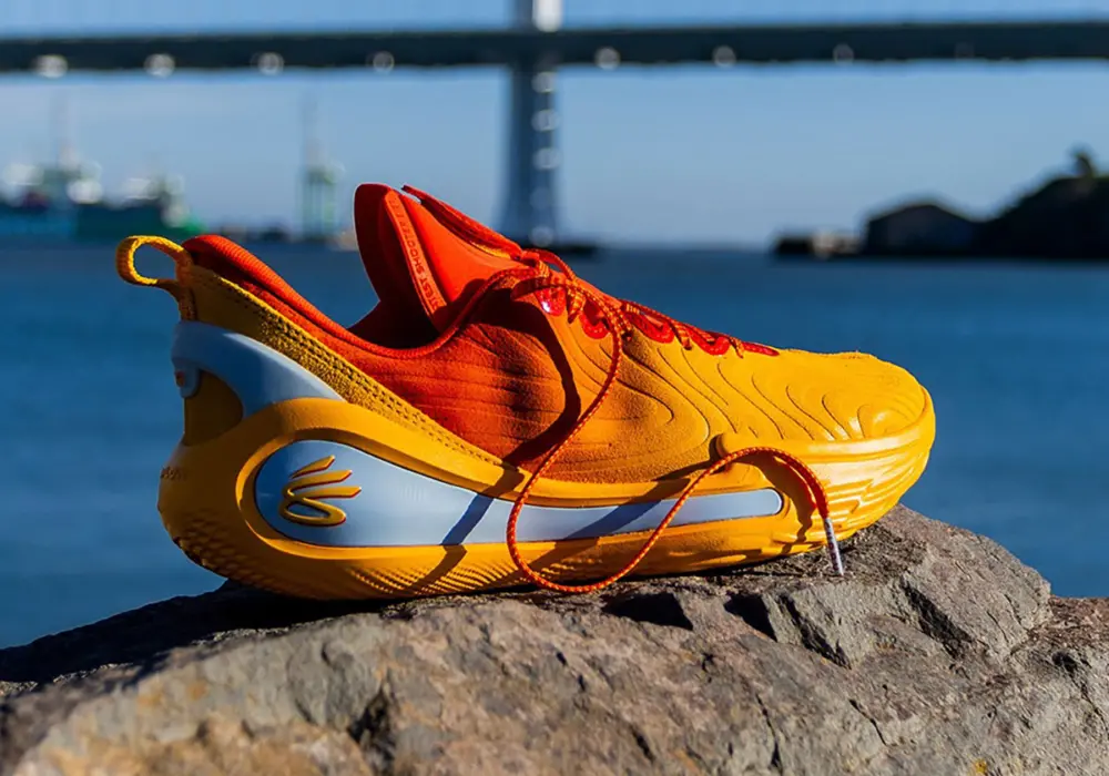 Giày Under Armour Curry Flow 12 ‘What The Bay’ 6006146-453 - Ảnh 7