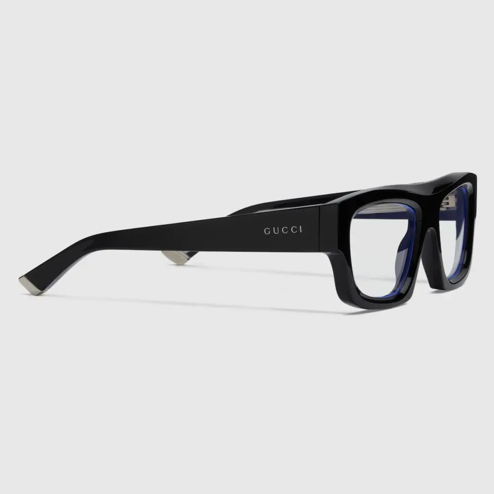 Kính Gucci Rectangular Frame Sunglasses ‘Black’ 823843-J0740-1090 - Ảnh 3