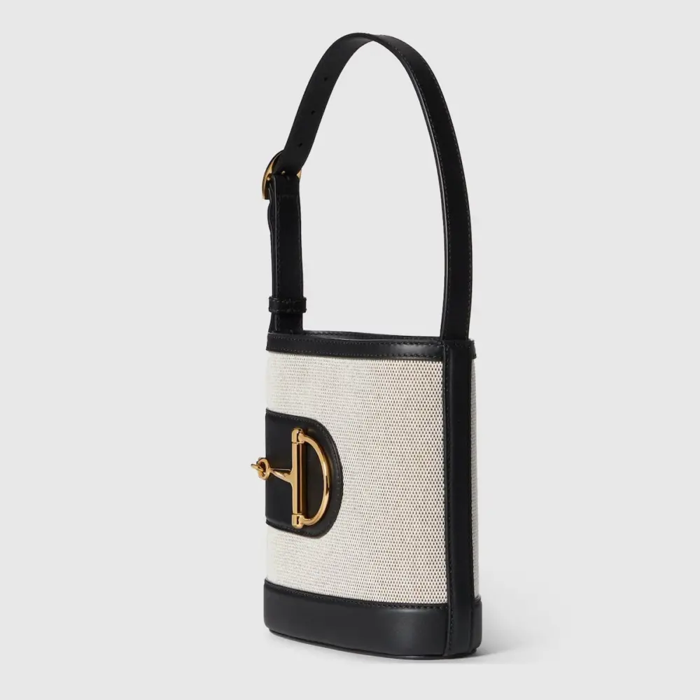 Túi Gucci 73 Mini Bucket Bag ‘Natural Black’ 833665-HAAKF-2546 - Ảnh 4