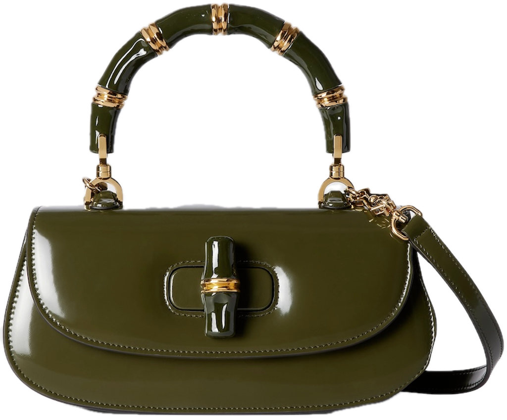 Túi Gucci Bamboo Diva Small Handle Bag ‘Green’ 827750-AAEVT-3037