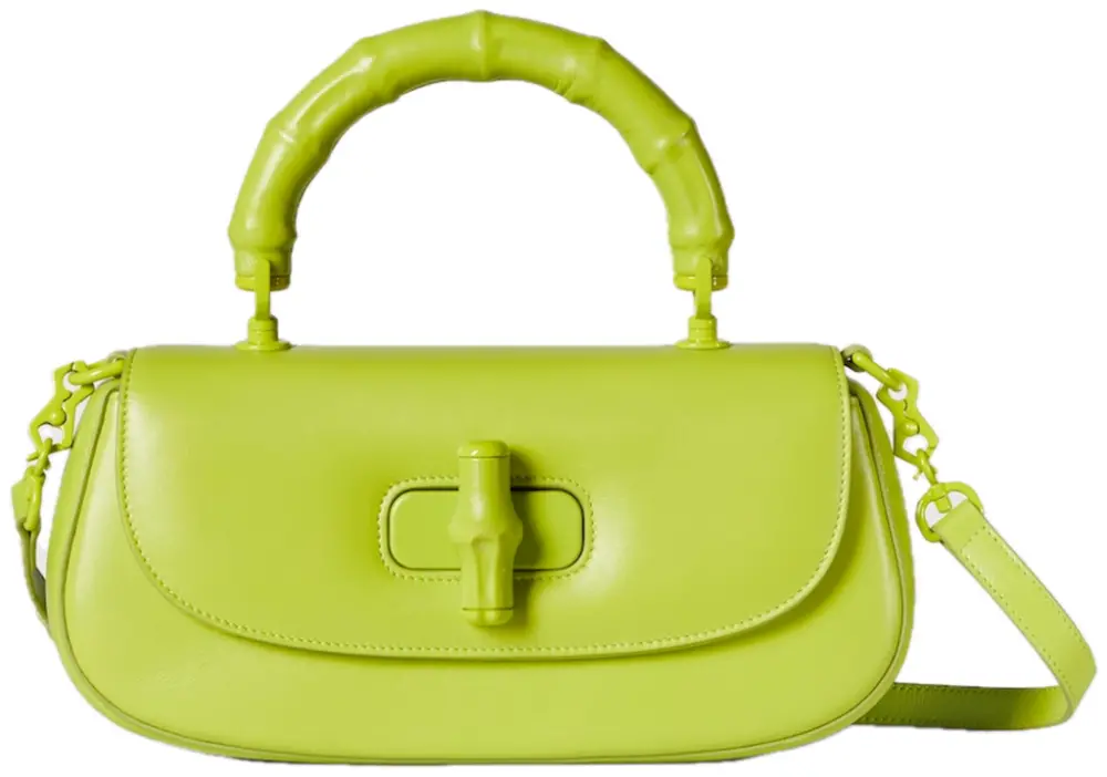 Túi Gucci Bamboo Diva Small Handle Bag ‘Green’ 832953-AAEVB-3520
