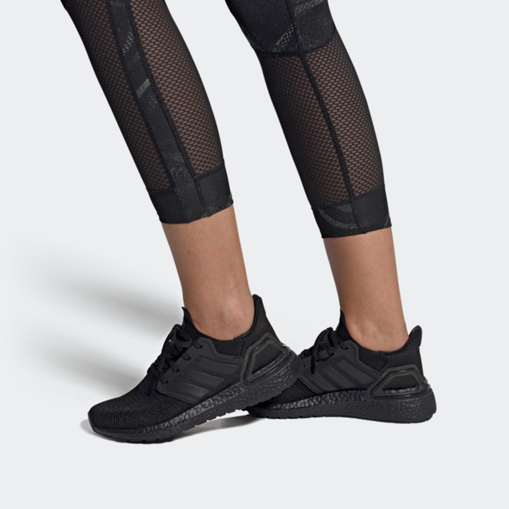 Giày Adidas UltraBoost 20 J ‘Triple Black’ FW9800 - Ảnh 4