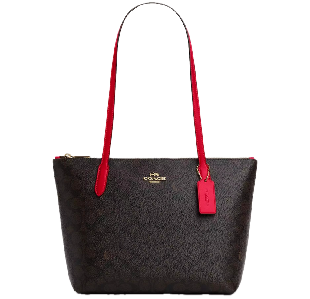 Túi Coach Fiona Zip Tote Bag ‘Bold Red’ CX611-IMXD0