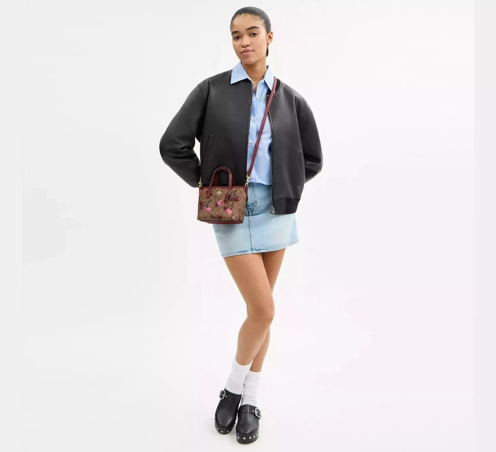 Alternative view of Túi Coach City Mini Tote Bag ‘Tan’ CY737-IMTAM