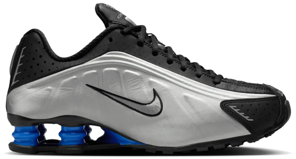 Giày Nike Shox R4 ‘Metallic Silver Black’ AR3565-006