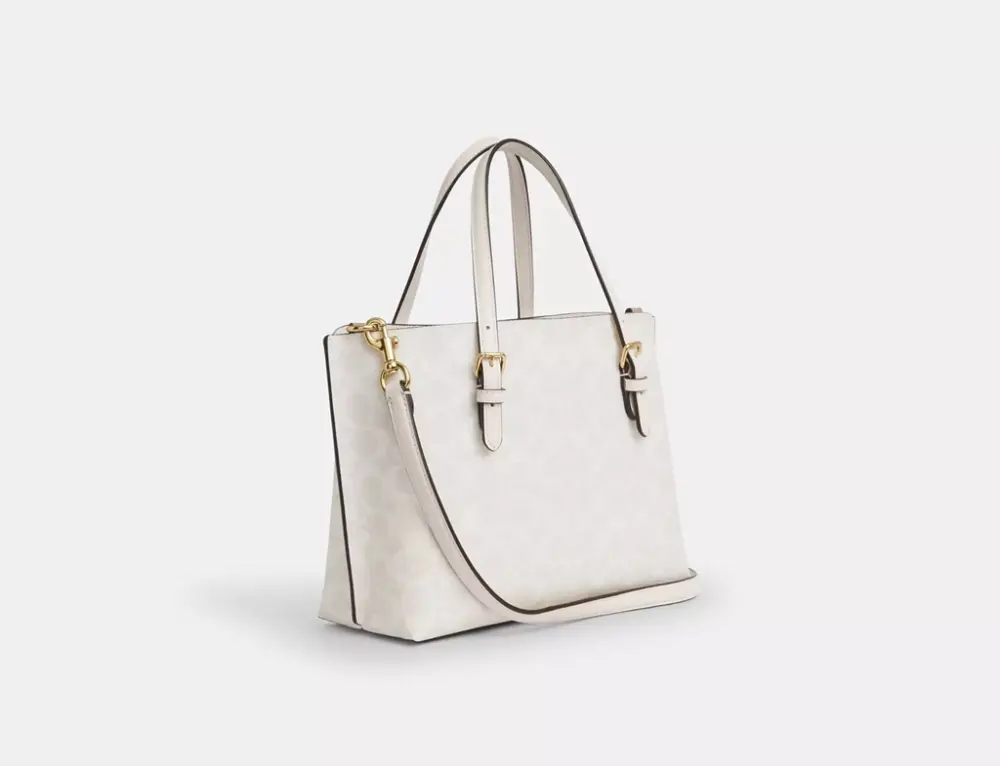 Túi Coach Tote Molly 25 ‘Chalk’ CV965-IMXU5 - Ảnh 5