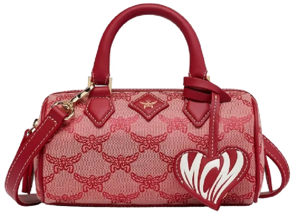 Túi MCM Ella Boston Bag 'Red' MWBESEA11X0001