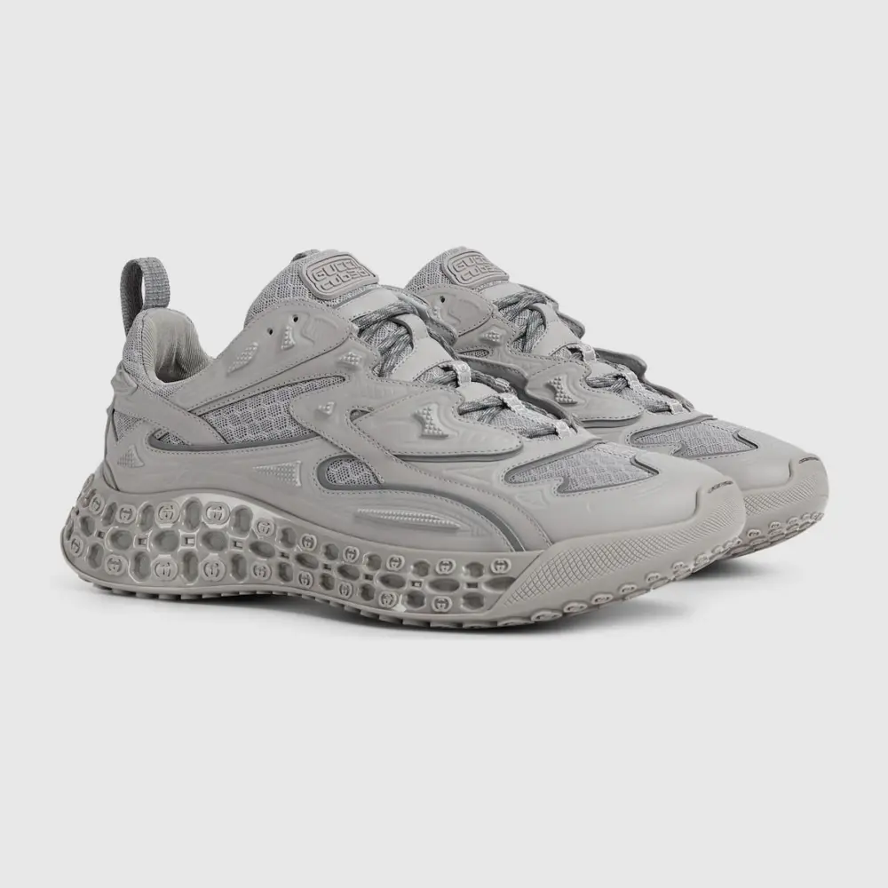 Giày Gucci Cub3d Trainer ‘Grey’ 819709-FAEBE-1742 - Ảnh 4