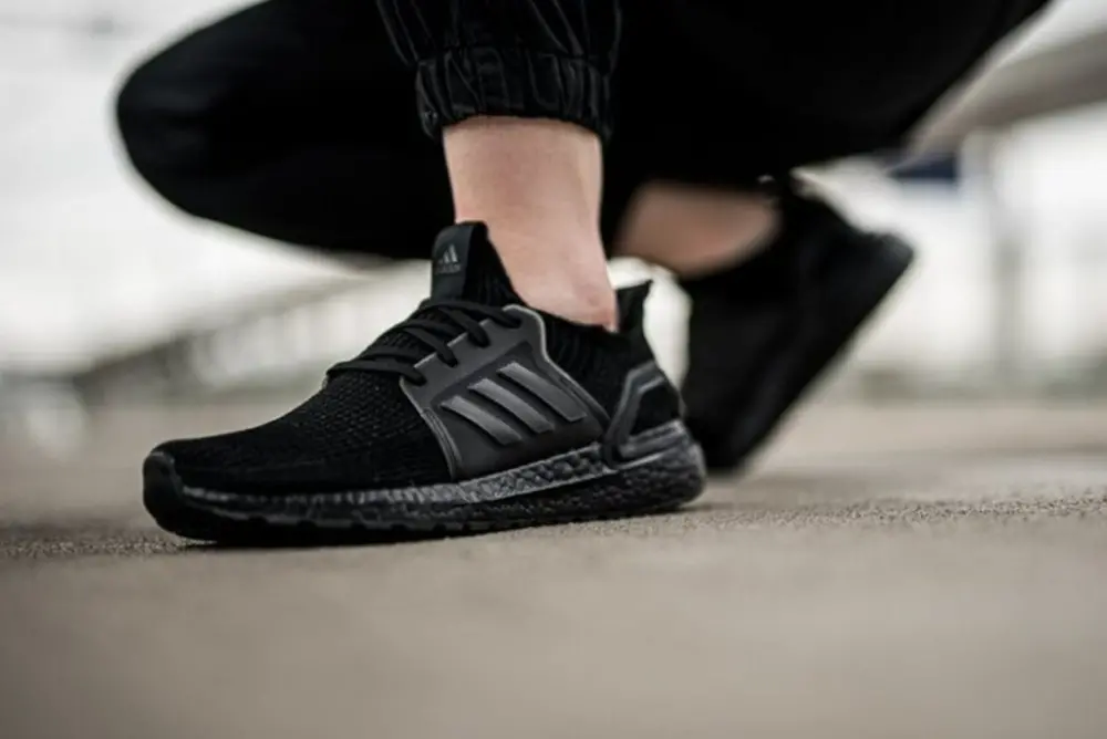 Giày Adidas UltraBoost 19 'Triple Black' EF1345 - Ảnh 3