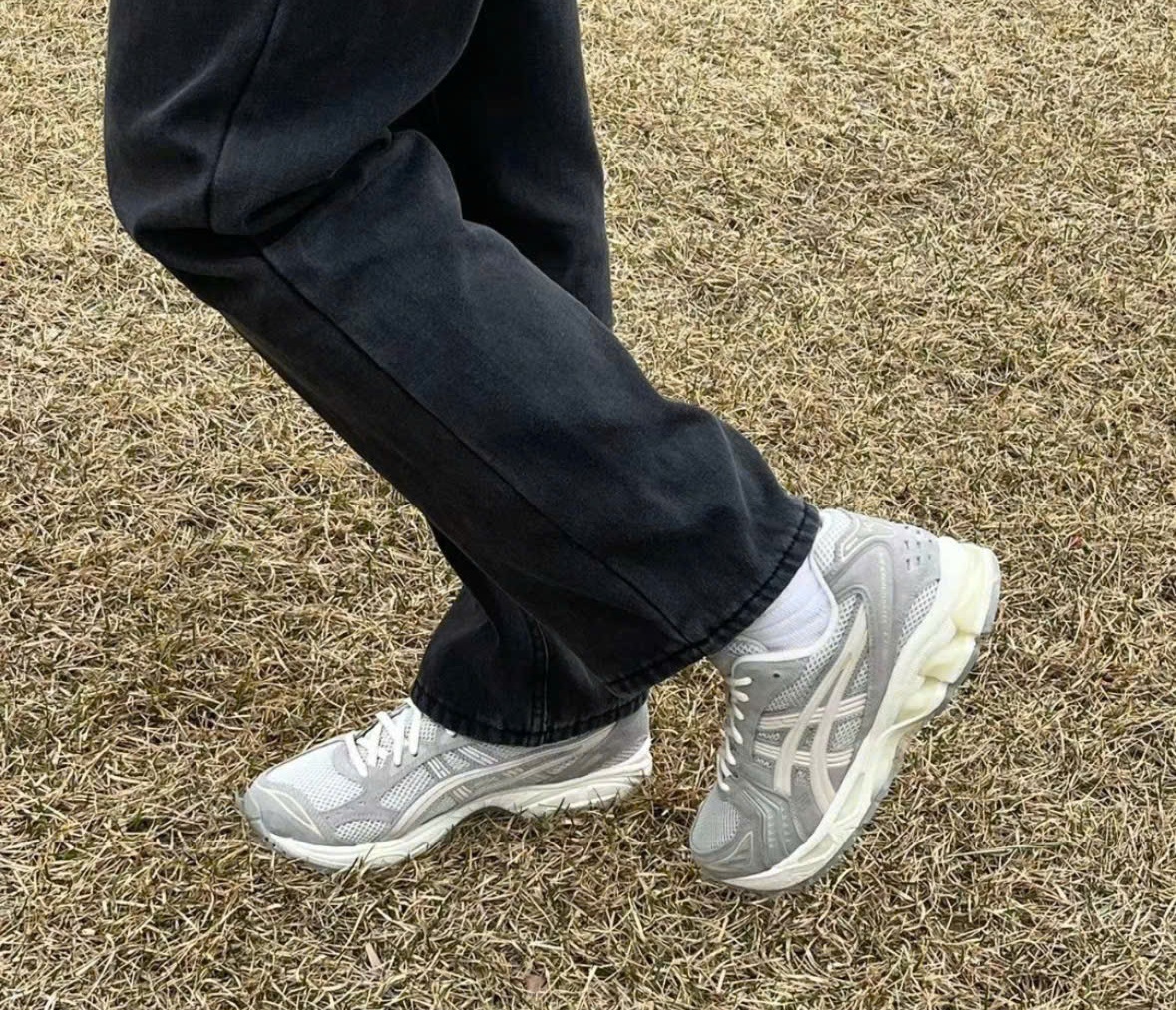 Giày Asics Gel-Kayano 14 ‘White Sage Smoke Grey’ 1201A161-028 - Ảnh 4