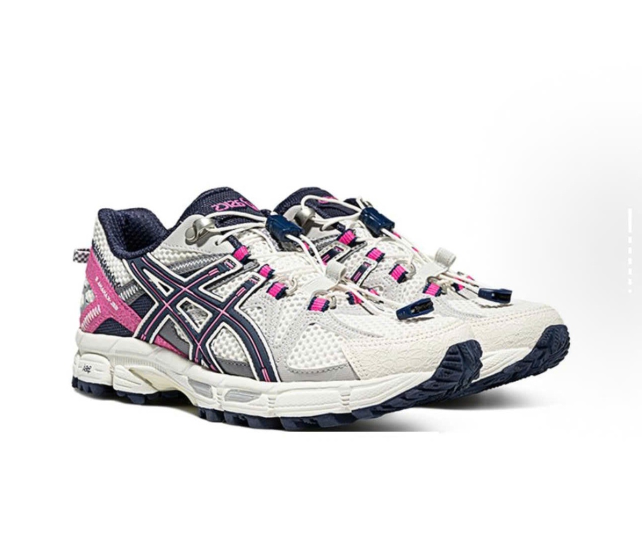 Giày Asics Gel-Kahana 8 FL ‘White Cream Pink’ 1012B634-102 - Ảnh 5